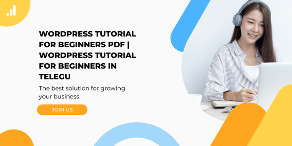 WordPress tutorial for beginners pdf | WordPress tutorial for beginners in Telegu